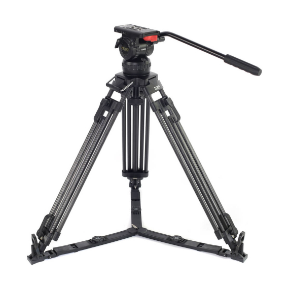 【Teris】TS100CF Fluid Head & Tripod Kit