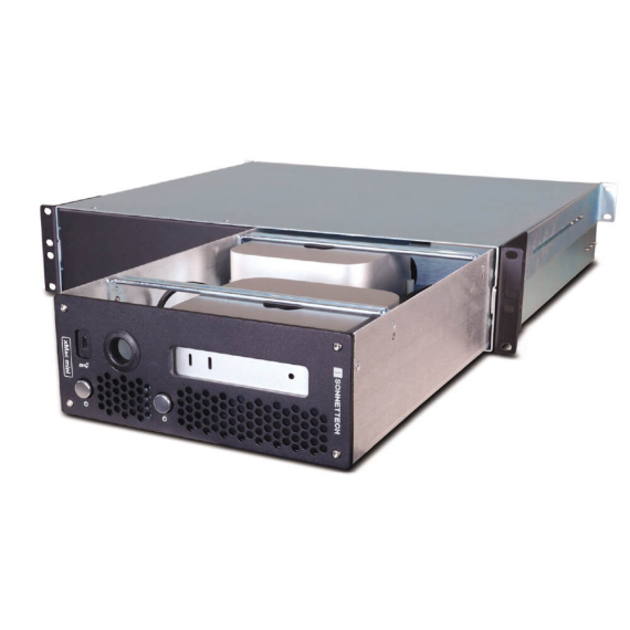 【Sonnet Technologies】xMac mini (2024+) 2U Rackmount System Without Echo Module